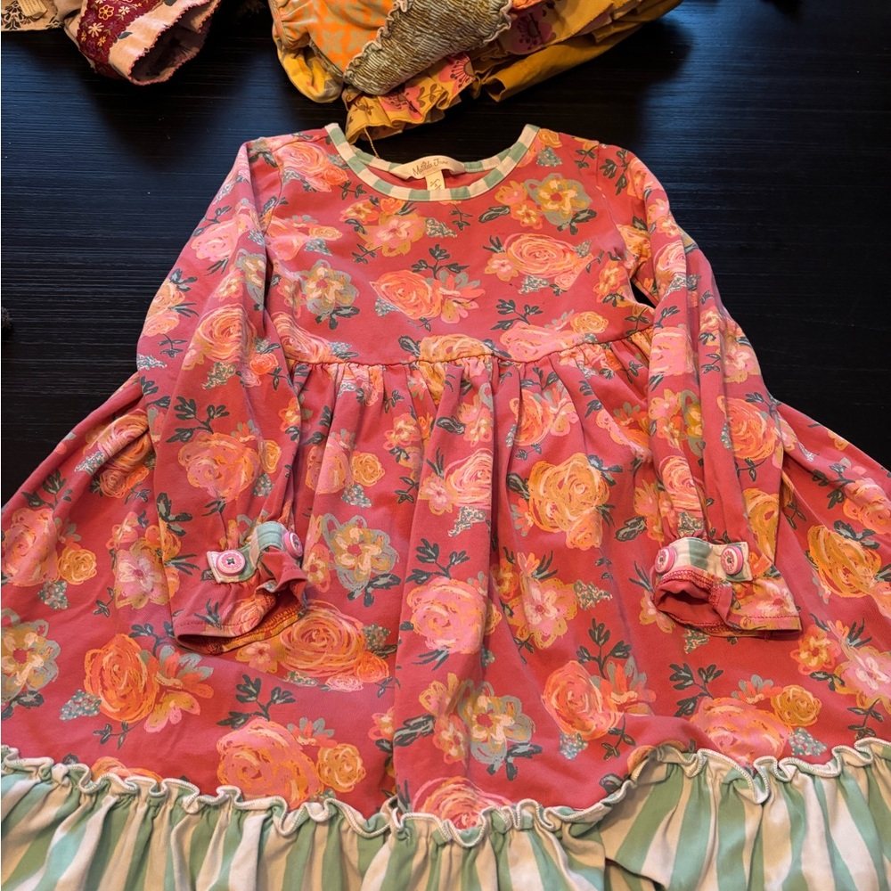 Matilda Jane Coral Floral Dress